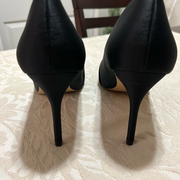 Nina satin peep toe pump, dressy heels SZ 11 NWOT - Picture 4 of 8